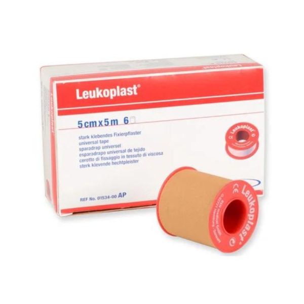 Esparadrapo Leukoplast 5cm caja 6 rollos