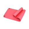esterilla yoga con ojales rojo gym mat basic akrafit