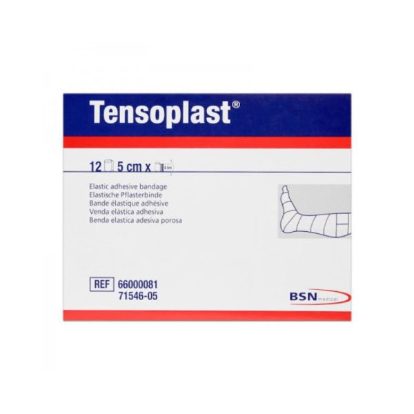 venda elastica adhesiva Tensoplast Caja 5cm
