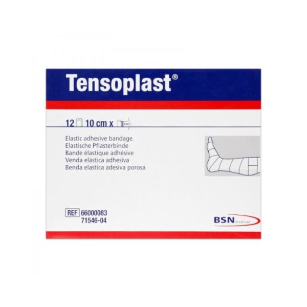 venda elástica adhesiva Tensoplast caja 10cm