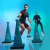 Blazepod Cone Duo entrenamiento