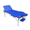 Camilla Plegable Portátil de Aluminio para Fisioterapia de Masaje con 3 Cuerpos